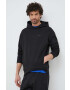 Calvin Klein Суичър в черно с качулка с апликация - Pepit.bg