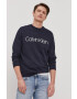 Calvin Klein Суичър мъжки в тъмносиньо с принт - Pepit.bg