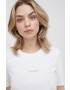 Calvin Klein Тениска дамски в бяло - Pepit.bg