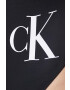 Calvin Klein Цял бански в черно с мека чашка - Pepit.bg