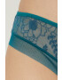 Calvin Klein Underwear Бикини в зелено от полупрозрачна материя - Pepit.bg