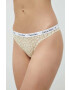 Calvin Klein Underwear Бикини тип бразилиана в зелено - Pepit.bg