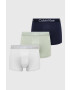 Calvin Klein Underwear Боксерки (3 броя) в червено - Pepit.bg