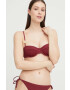 Calvin Klein Underwear Горнище на бански в бордо - Pepit.bg