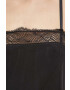 Calvin Klein Underwear Пижамен топ в черно - Pepit.bg