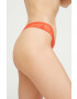 Calvin Klein Underwear Прашки в червено от полупрозрачна материя - Pepit.bg