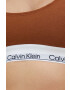 Calvin Klein Underwear Сутиен в кафяво с изчистен дизайн - Pepit.bg