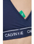 Calvin Klein Underwear Сутиен в тъмносиньо с изчистен дизайн - Pepit.bg