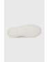 Calvin Klein Велурени боти челси дамски в прозрачен цвят с платформа - Pepit.bg