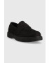 Calvin Klein Велурени мокасини LOAFER NB в черно HM0HM01031 - Pepit.bg