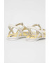 Camper Детски сандали от кожа Twins в бежово - Pepit.bg