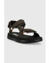 Camper Кожени сандали Oruga Sandal в кафяво K100416.021 - Pepit.bg
