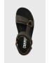 Camper Кожени сандали Oruga Sandal в кафяво K100416.021 - Pepit.bg