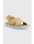 Camper Кожени сандали Oruga Sandal в бежово K200157.048 - Pepit.bg