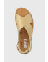 Camper Кожени сандали Oruga Sandal в бежово K200157.048 - Pepit.bg