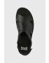 Camper Кожени сандали Oruga Up в черно с платформа K201399.001 - Pepit.bg