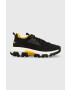 Caterpillar Велурени маратонки Raider Lace в черно - Pepit.bg