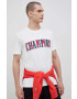 Champion Памучна тениска в бяло с десен - Pepit.bg