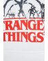 Champion Суичър Xstranger Things в бяло с принт - Pepit.bg