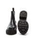 Charles Footwear Кожени боти челси в черно с платформа - Pepit.bg
