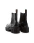 Charles Footwear Кожени боти челси в черно с платформа - Pepit.bg
