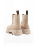 Charles Footwear Кожени боти челси в бежово с платформа - Pepit.bg