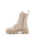 Charles Footwear Кожени кубинки в бежово с платформа - Pepit.bg