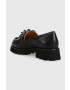 Charles Footwear Кожени мокасини Bella в черно с платформа Bella.Loafer - Pepit.bg