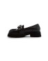 Charles Footwear Кожени мокасини Bella в черно с платформа Bella.Loafer - Pepit.bg