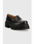 Charles Footwear Кожени мокасини Mey в черно с платформа Mey.Loafer.Basic - Pepit.bg