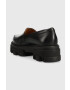 Charles Footwear Кожени мокасини Mey в черно с платформа Mey.Loafer.Basic - Pepit.bg