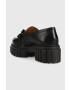 Charles Footwear Кожени мокасини Saline в черно с платформа Saline.Loafer - Pepit.bg