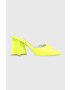 Chiara Ferragni Чехли CF3132_036 в жълто с висок ток CF STAR HEEL 85 - Pepit.bg