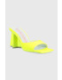 Chiara Ferragni Чехли CF3132_036 в жълто с висок ток CF STAR HEEL 85 - Pepit.bg