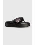 Chiara Ferragni Джапанки CF3149 в черно с платформа CF PLATFORM FLIP FLOP - Pepit.bg
