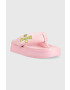 Chiara Ferragni Джапанки CF3149_012 в розово с платформа CF PLATFORM FLIP FLOP - Pepit.bg