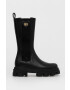 Chiara Ferragni Кожени ботуши Boot Hearts - Pepit.bg