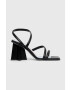 Chiara Ferragni Сандали CF3130_001 в черно CF STAR HEEL 85 - Pepit.bg