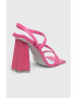 Chiara Ferragni Сандали CF3134_011 в розово CF STAR HEEL 100 - Pepit.bg