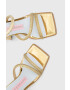 Chiara Ferragni Сандали CF3136_005 в златисто CF STAR HEEL 100 - Pepit.bg