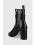 Coach Кожени боти Olivia Olivia в черно с висок ток CD157 - Pepit.bg