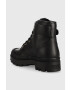 Coach Кожени кубинки Trooper дамски в черно с платформа CB068 - Pepit.bg
