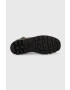 Coach Кожени кубинки Trooper дамски в черно с платформа CB068 - Pepit.bg