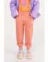 Coccodrillo Детски памучен панталон с десен - Pepit.bg