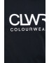 Colourwear Памучна тениска в черно с принт - Pepit.bg