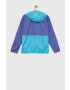 Columbia Детско яке Back Bowl Hooded Windbreaker в лилаво - Pepit.bg