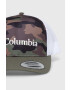 Columbia Шапка с козирка в зелено с десен - Pepit.bg