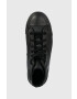 Converse Детски кожени кецове Chuck Taylor All Star в черно - Pepit.bg