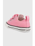 Converse Детски ниски кецове в розово - Pepit.bg