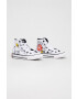 Converse Детски високи кецове Peanuts Chuck Taylor All Star в бяло - Pepit.bg